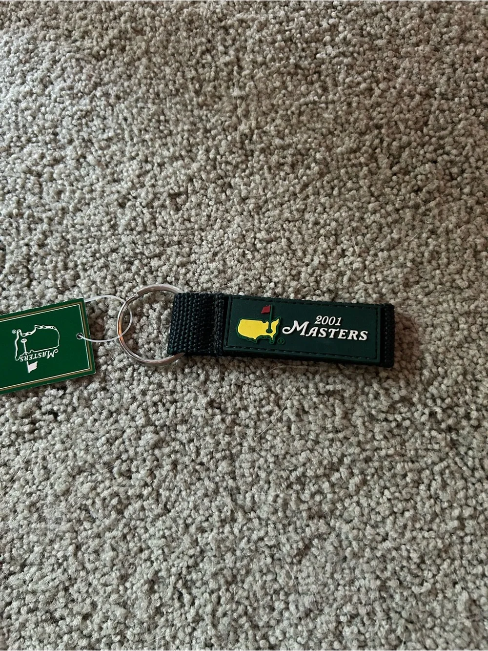 Masters Black Key & Card Holder with Yellow Logo